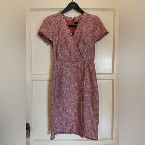 Banana Republic Tweed Fitted Dress